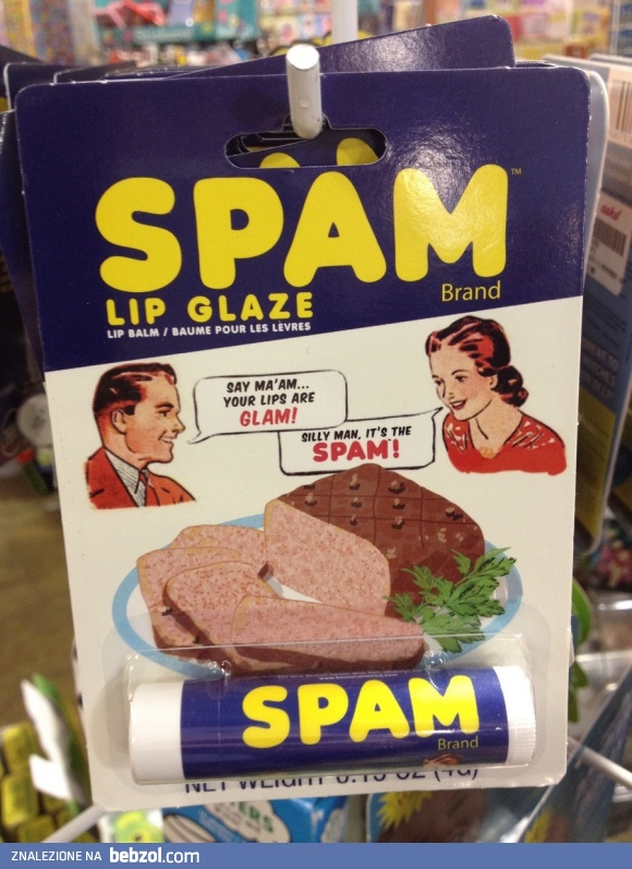 Błyszczyk o smaku szynki jest teraz modny
