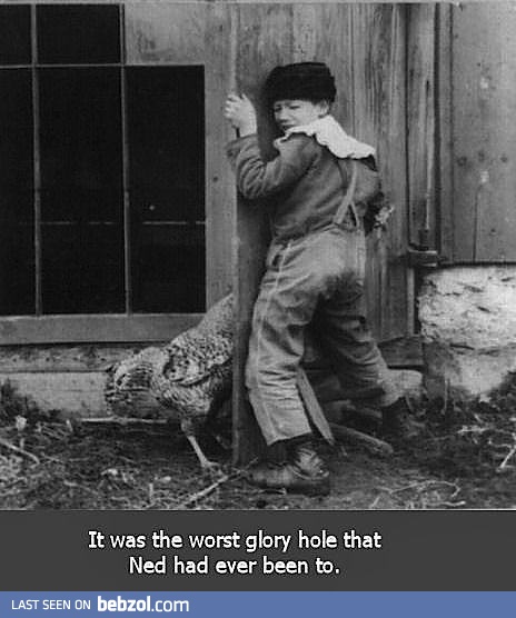 Glory hole gone wrong