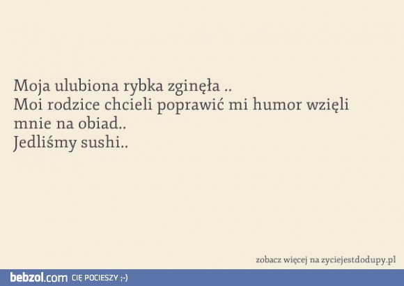 Życie jest do dupy - Z rodzicami na obiad