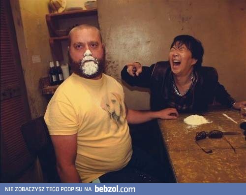 So much cocaine
