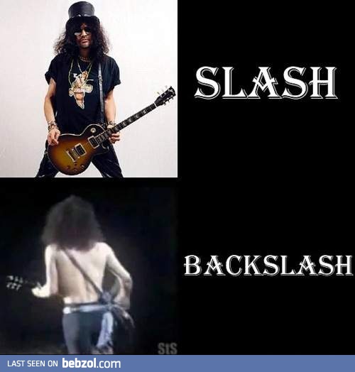 Backslash