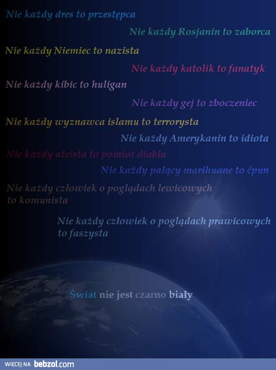 Nie ulegajmy stereotypom