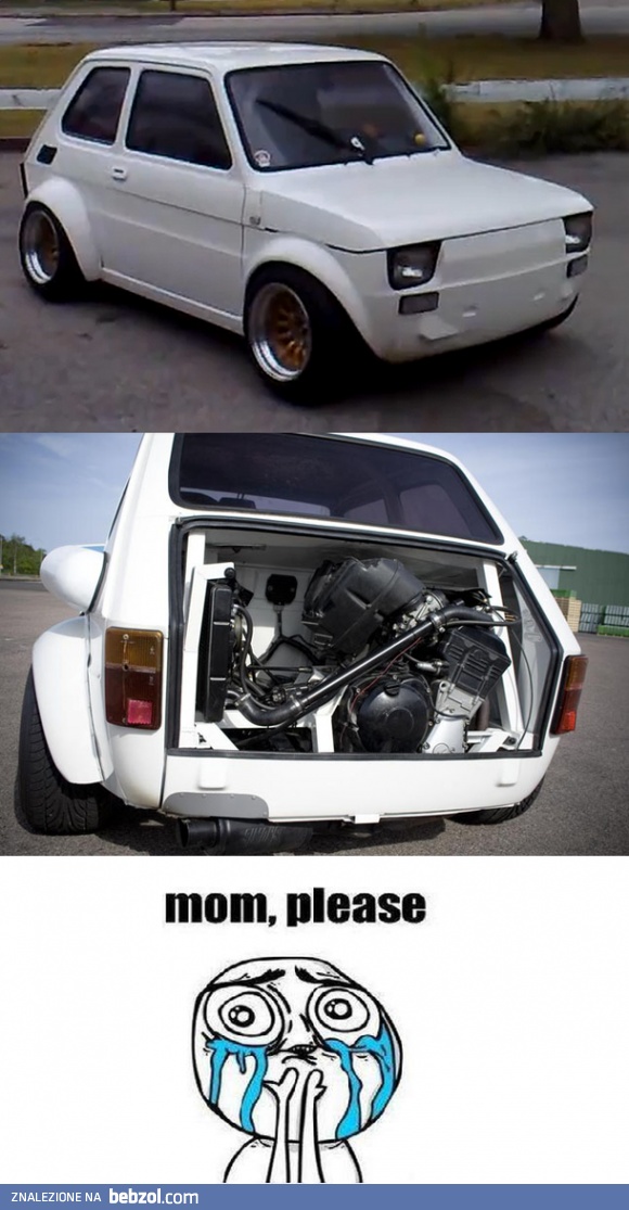 Fiat 126p z silnikiem yamahy R1