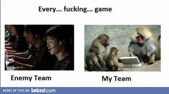 Always with lamers...