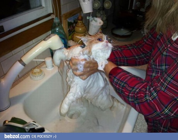 Ale jak to kąpiel wstępna? To ile tego jeszcze...