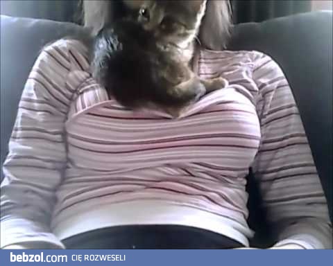 Najlpsze miejsce do spania - cieplutko i mięciutko!