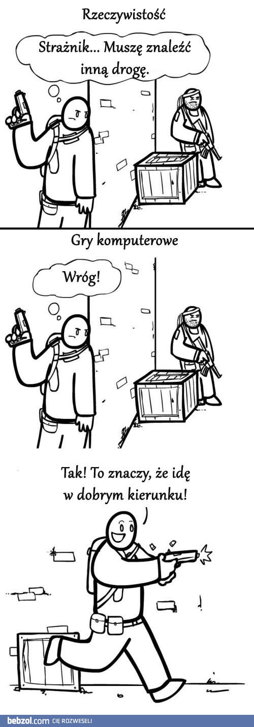 Rzeczywistość kontra gra