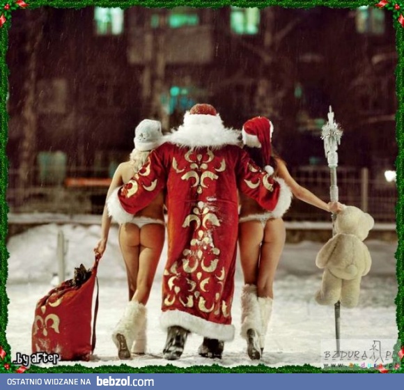 Co Mikołaj robi po świętach...