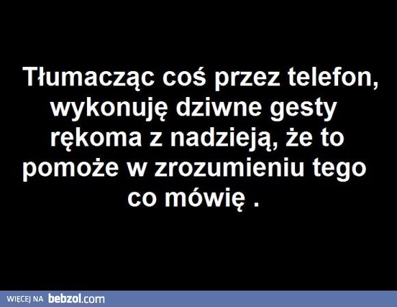 Podczas rozmowy