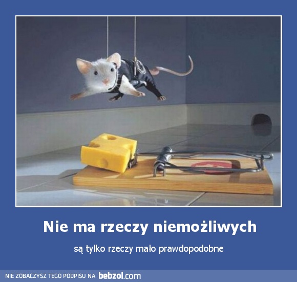 Nie ma rzeczy niemożliwych