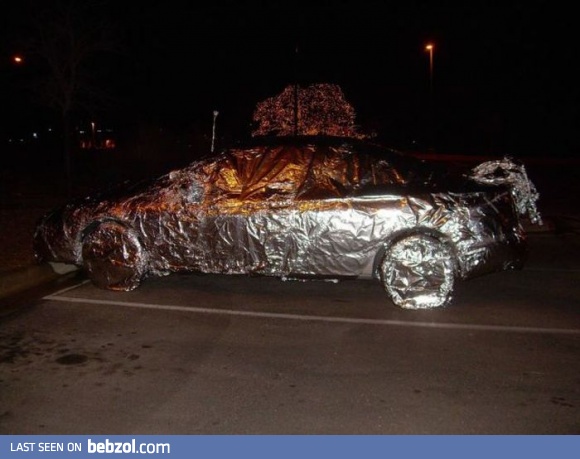 Real car wrapping
