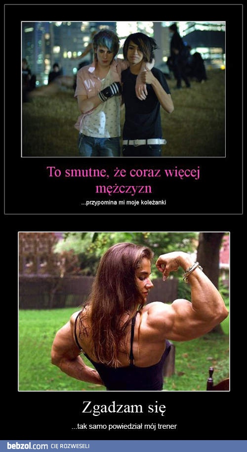 To jeszcze dziewczyna czy już facet?