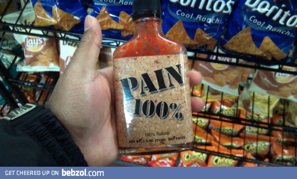 100% natural pain