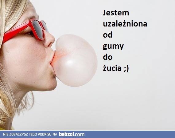 Masz jeszcze jakieś uzależnienia?