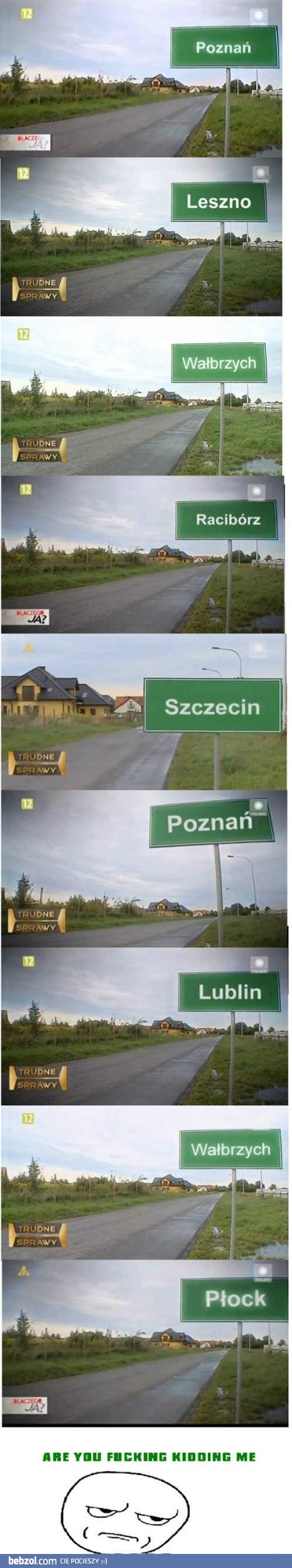 Polskie miasta są do siebie takie podobne...