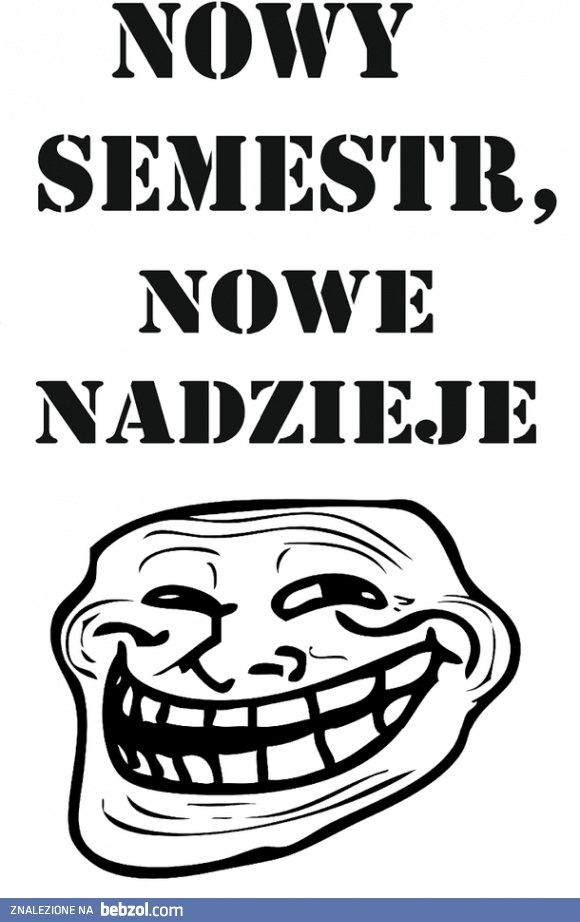 Wkrótce zaczynamy, macie jakieś postanowienia?