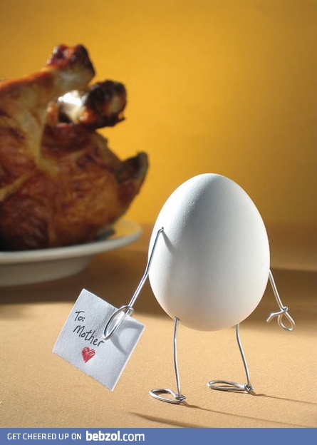 I never thought an egg could depress me