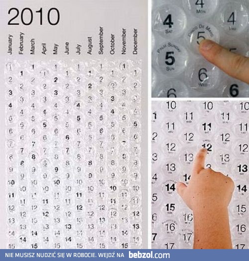 Poproszę o taki kalendarz na 2012!