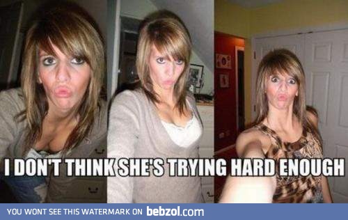 Duck face