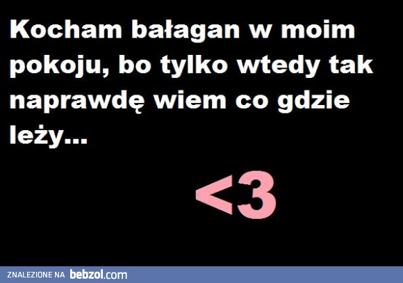 Mamy prosimy o nie sprzątanie!