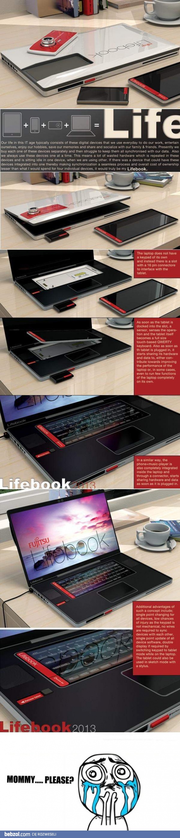 LifeBook 2013 - laptop, tablet, smartfon i aparat w jednym