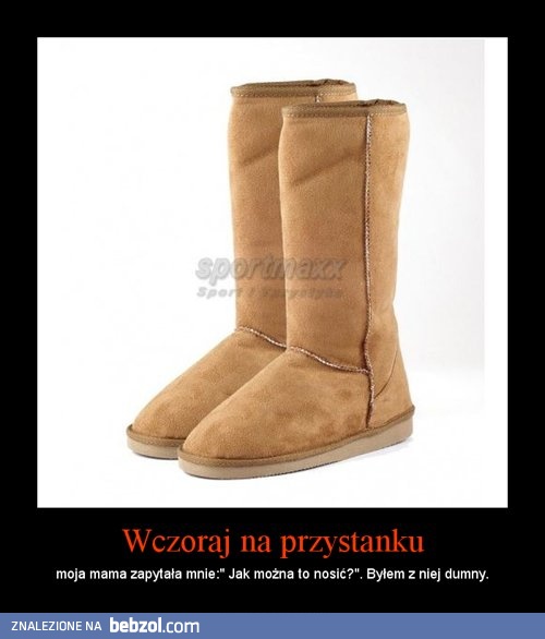 Wczoraj na przystanku