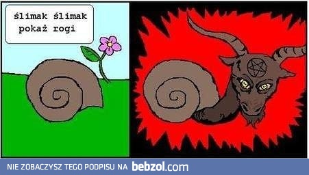 Ślimak, ślimak pokaż rogi!