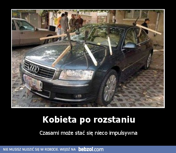 Kobieta po rozstaniu