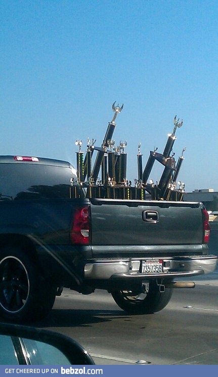 This guy hits a bump and I'm getting an award!