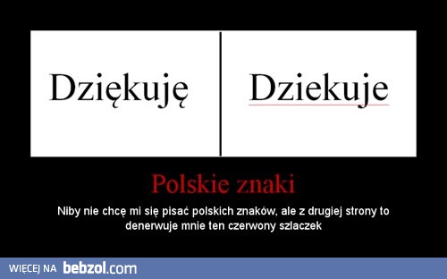 Polskie znaki