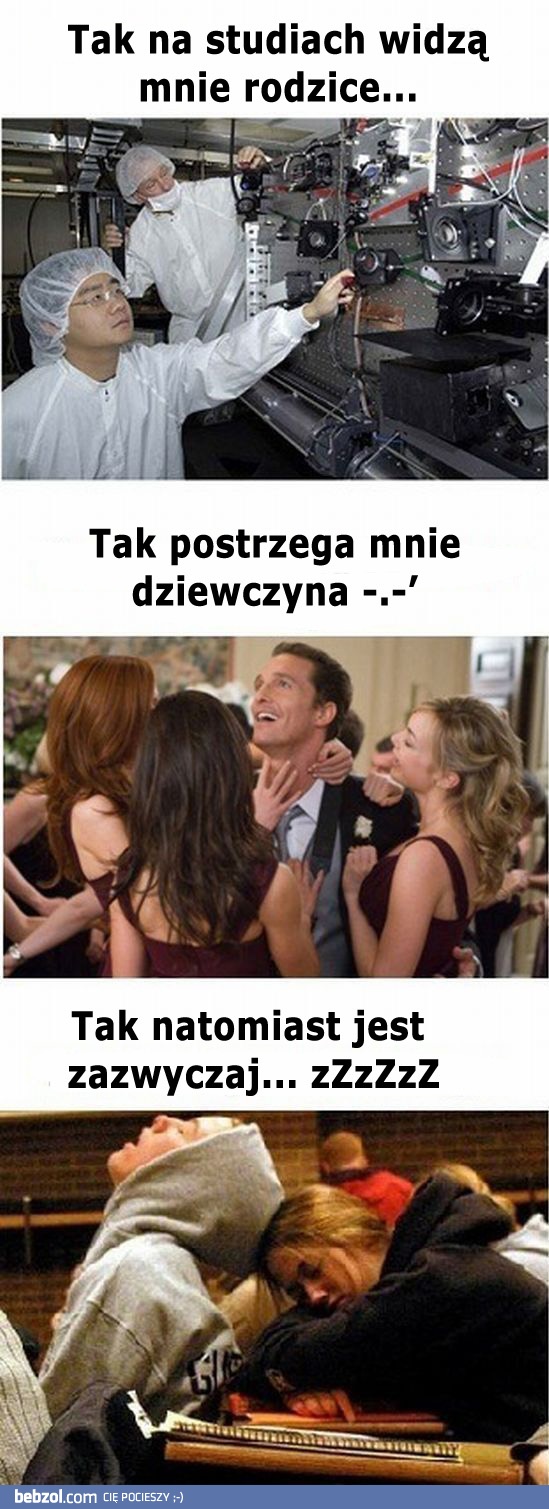 Jak na studiach...