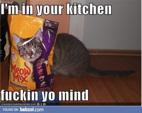 He's in your head