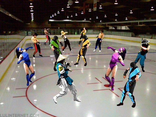 Mortal Kombat na lodzie