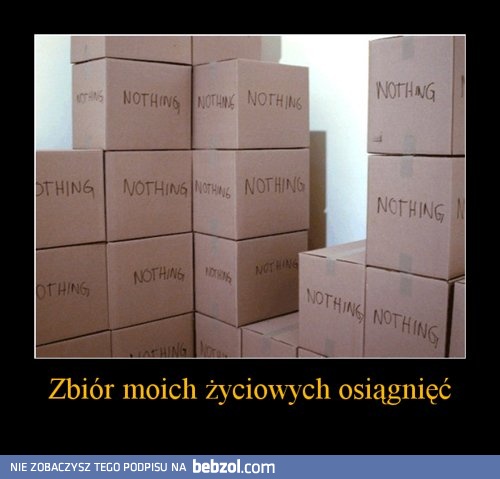 Zbiór moich życiowych osiągnięć