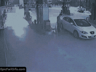 Pech przy tankowaniu