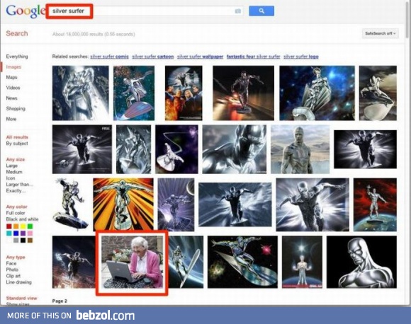 Silver surfer