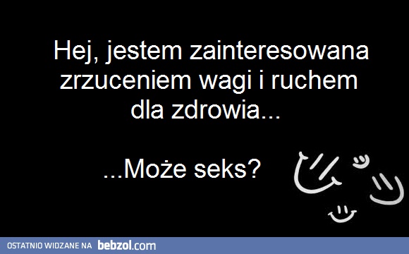 Zainteresowana zrzuceniem wagi