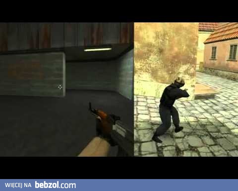 Chuck Norris gra w Counter-Strike'a