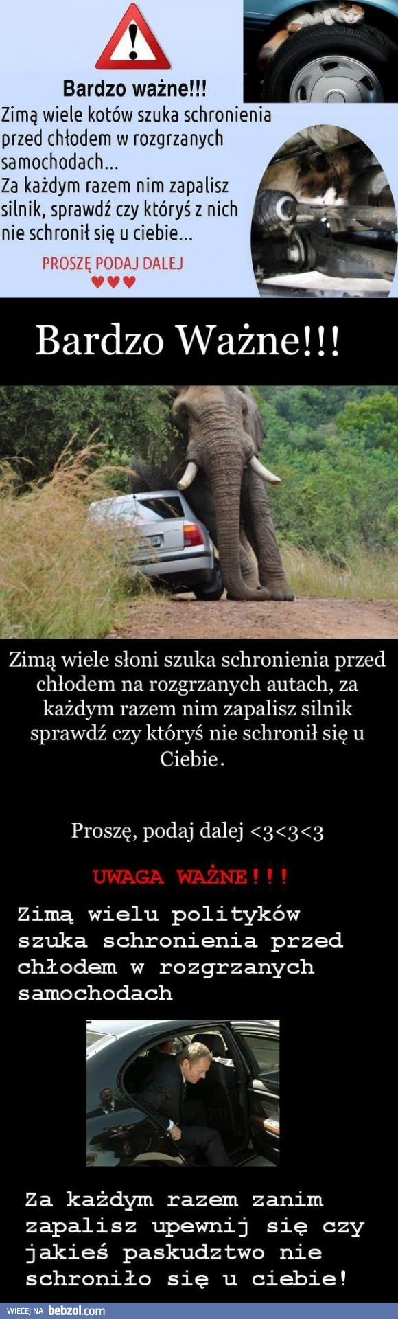 Ważne, podaj dalej!