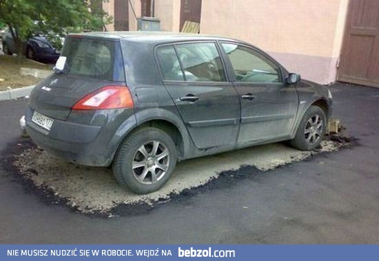 Nowy parking poszedł źle