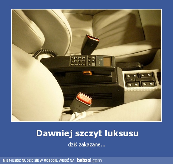Dawniej szczyt luksusu