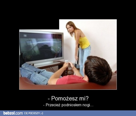 Niech się cieszy z tej pomocy!