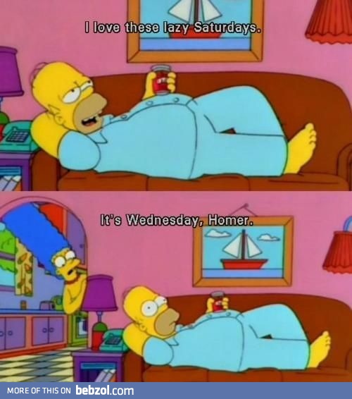 Lazy staurdays
