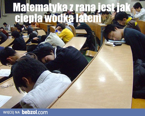 Tymczasem na wykładzie