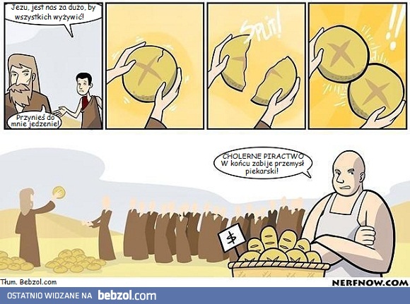 Jezus, a problem piractwa