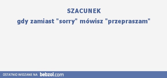 Szacunek