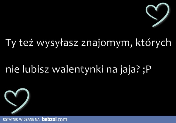 Będziesz moją walentynka?