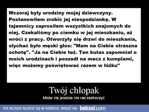 Twój chłopak