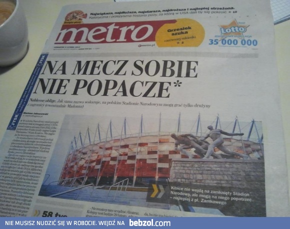 Na mecz nie popaczysz