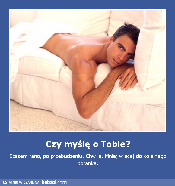  Czy myślę o Tobie? 